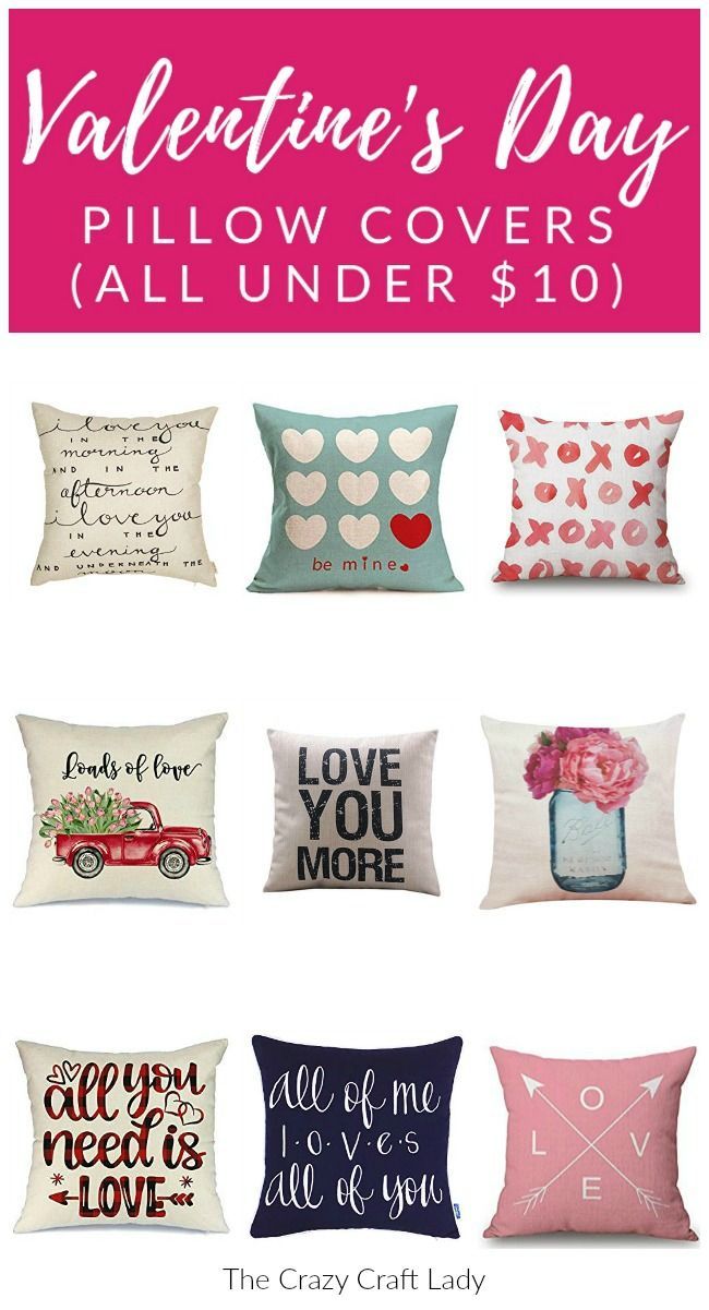 15 valentine pillow covers