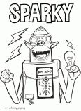 Sparky coloring page Coloring pages Color Print