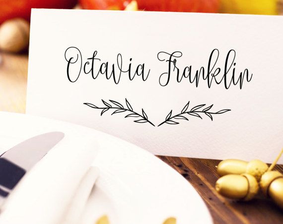 wedding reception place cards templates