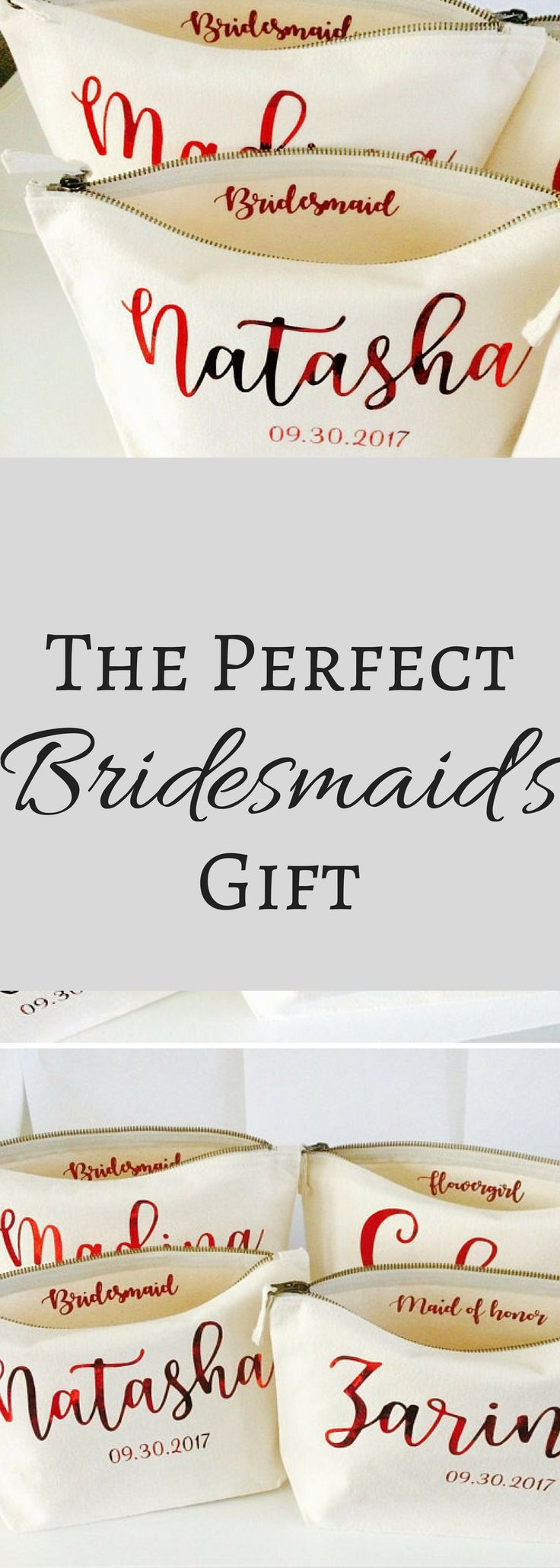 Best 25 Wedding Gift Messages Ideas On Pinterest House Warming Bridesmaid Makeup Bag Wedding Gift Bags Personalised Cosmetic Affiliate Weddings