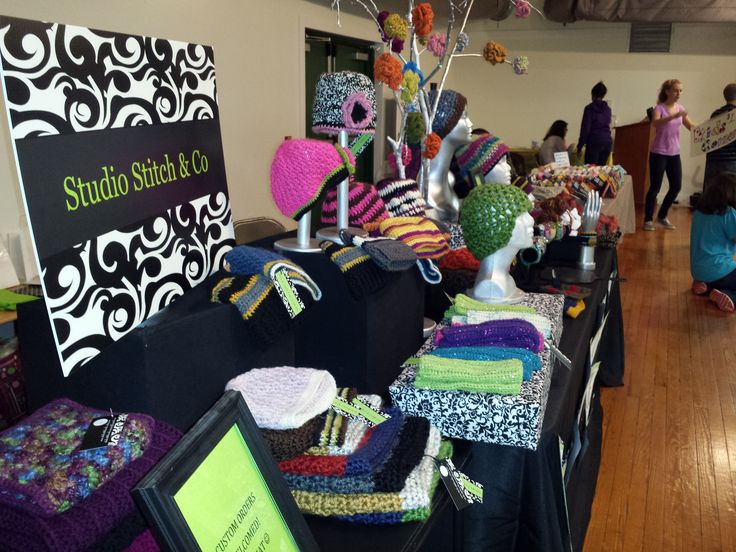 Crochet Craft Fair Display Crochet Craft Fair Display