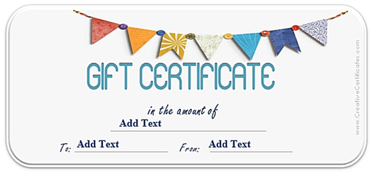 Create a Gift Certificate with These Free Microsoft Word Templates: Free Gift Certificate Templates at Creative Certificates