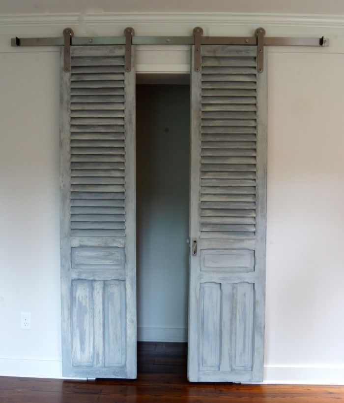 20 Must See Closet Door Ideas With Pictures Diy Home Use Old Shutters As Beautiful Rolling Closet Doors