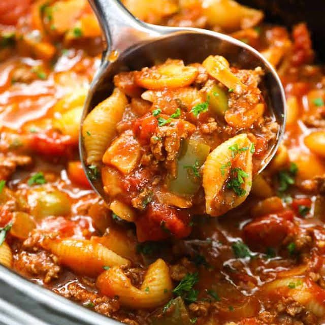 Goulash Recipes For Crock Pot Crockpot Goulash Recipe Recipes With Diced Tomatoes Crockpot Goulash Recipe Goulash Recipes