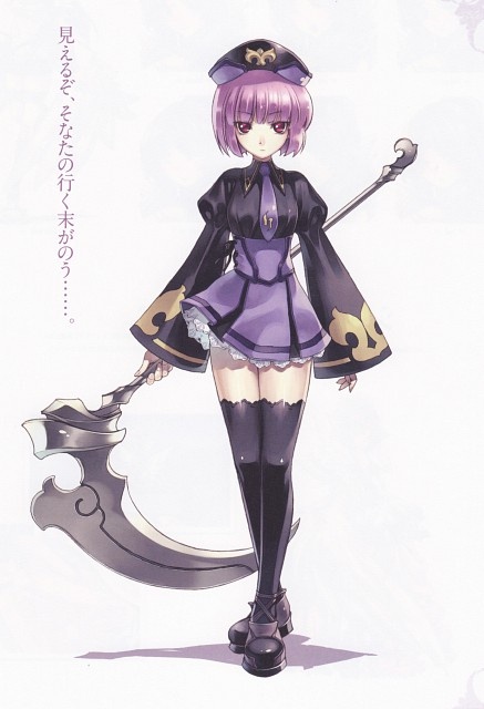 Record of Agarest War video game is filled with Goth anime characters with weapo...