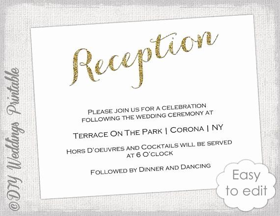 Reception Cards Template Free from i.pinimg.com