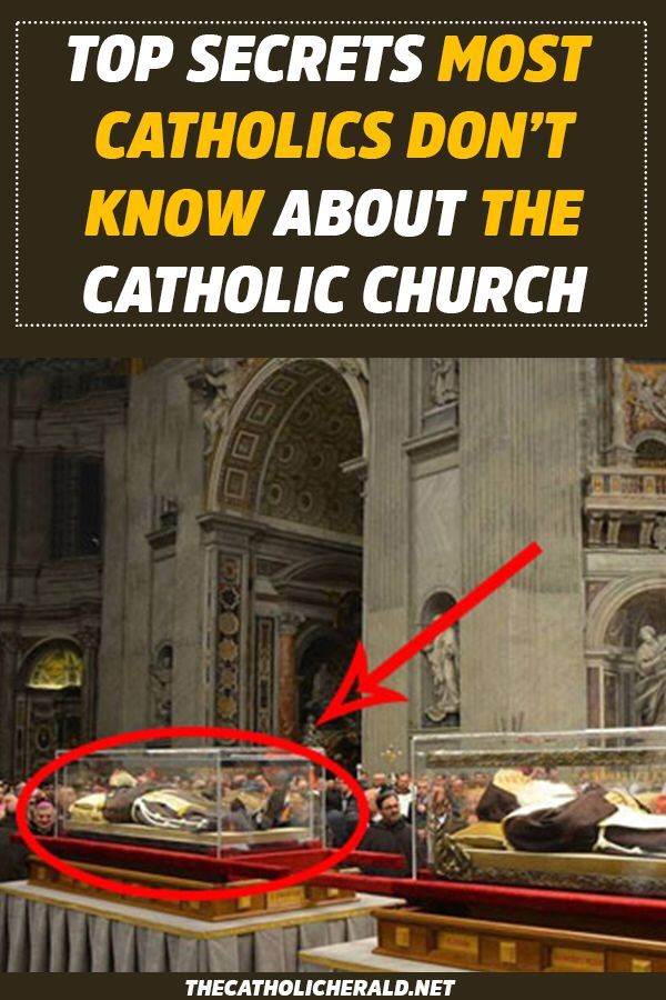 Top Secrets Most Catholics Don’t Know About the Catholic Church (But