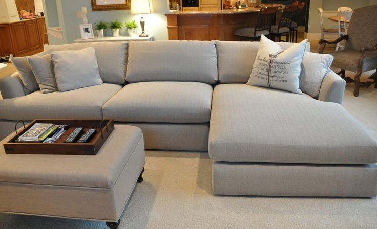 Image Of Leonawongdesignco Glamorous Deep Seat Sectional Sofa 18 For With Sofas Decora Chaise Sectional Sofa With Chaise, Deep Sofa Couch Sectional