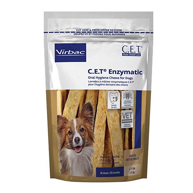 Amazon Com Virbac C E T Enzymatic Oral Hygiene Chews Small Dog
