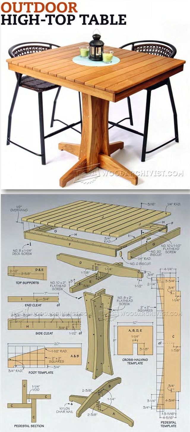 Best High Top Tables Ideas On Pinterest Diy Pub Style Table - Outdoor High Top Table Plans Outdoor Furniture Plans Projects Woodarchivistcom best high top tables ideas on pinterest diy pub style table - outdoor high top table plans outdoor furniture plans projects woodarchivistcom