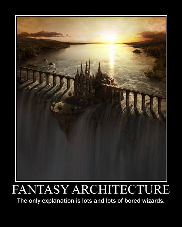 Ziemlich beeindruckend ... #fantasie #architektur / saltlakecomiccon .... #arch...
