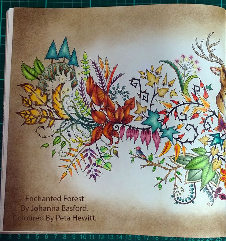 Completed Pages In Lost Ocean Coloring