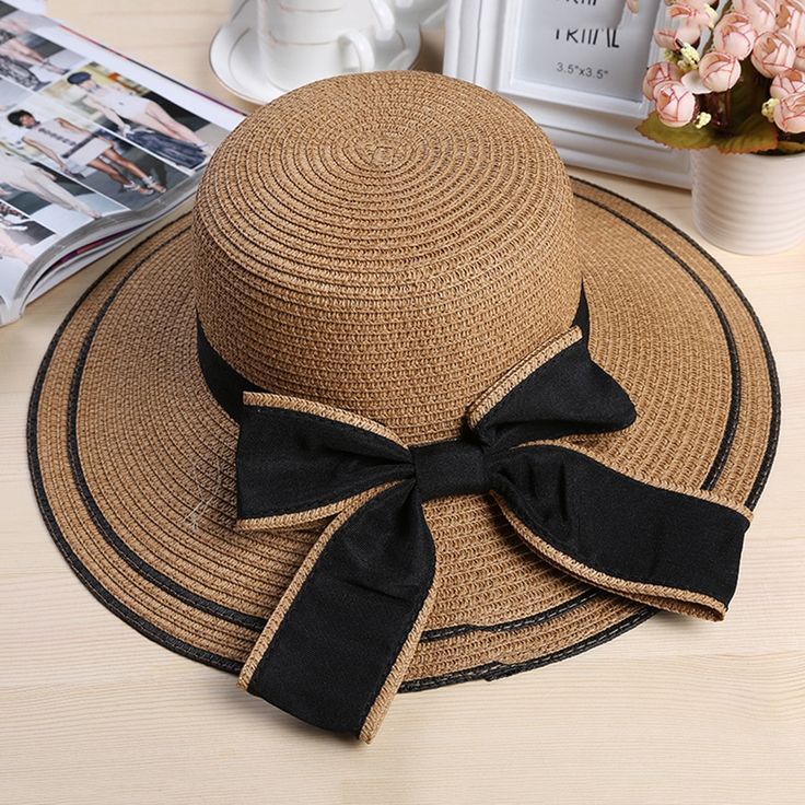Women Womail Hat Straw Cap Spring Summer Sunshade Lace Bow Wide Brim Straw Hat Women Womail Hat Straw Cap Spring Summer Sunshade Lace Bow Wide Brim Straw Hat