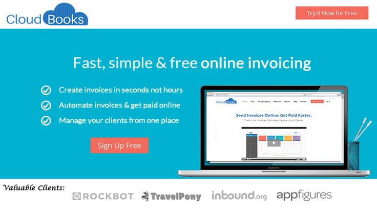 CloudBooks is online invoicing with style It has all the features - create free invoices online CloudBooks is online invoicing with style It has all the features - create free invoices online