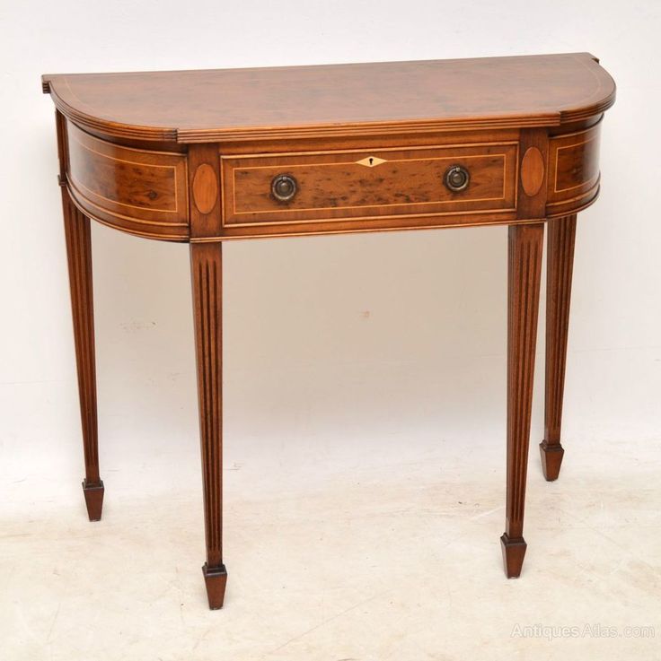 Yew console table deals