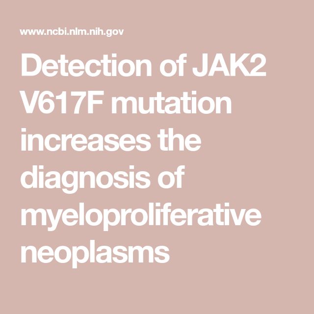 How Rare Is Jak 2 Mutation