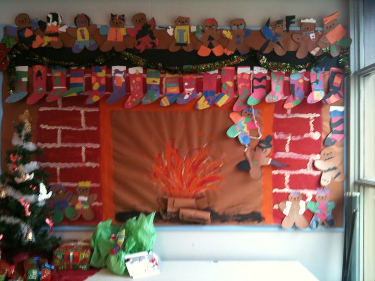 gingerbread pirates display my classroom fireplace fireplace at christmas