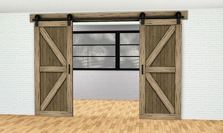 Double Sliding Barn Doors Planos De Casas Puertas Double Sliding Barn Doors Planos De, Double Sliding Farm Doors