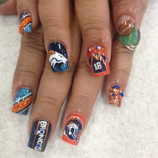 48 Best Broncos Nail Design Images On Pinterest Denver Broncos Denver Broncos Nail Design - 48 Best Broncos Nail Design Images On Pinterest Denver Broncos