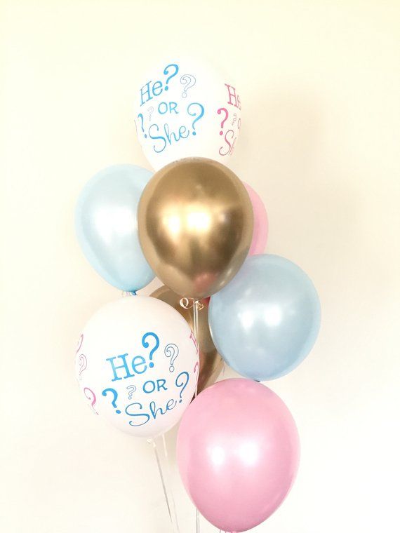 Gender Reveal Balloons Gender Reveal Baby Shower Balloons Etsy Gender Reveal Balloons Gender Reveal Baby Shower Balloons Etsy