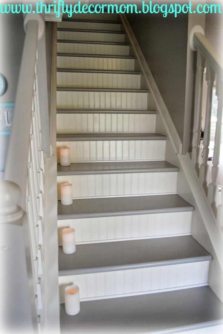 Painted staircase ideas, pattern, projects, inspiration