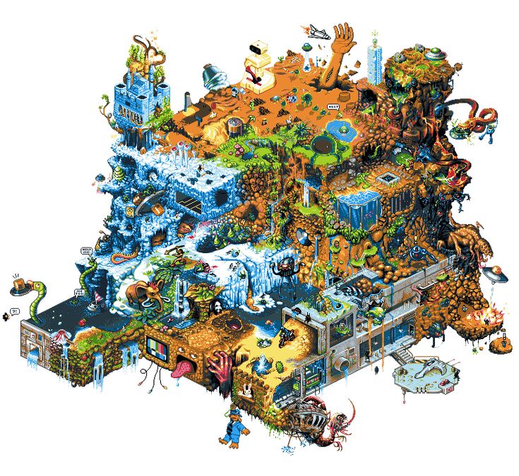 amazing pixel art