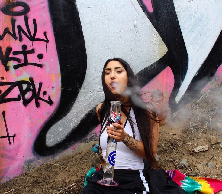 Aus einem stoner mädchen