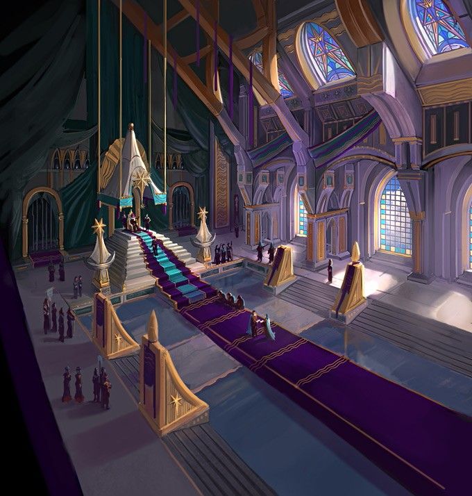 throne room concept fantasy anime castle tara palace annuminas futuristic medieval dark grand sci fi rooms places lord rings dragon