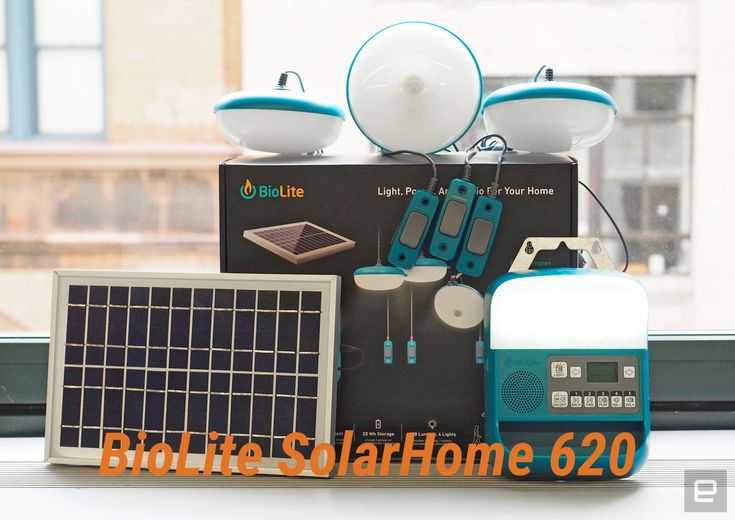 BioLite SolarHome 620 Portable Off-Grid Solar Lighting System BioLite SolarHome 620 Portable Off-Grid Solar Lighting System