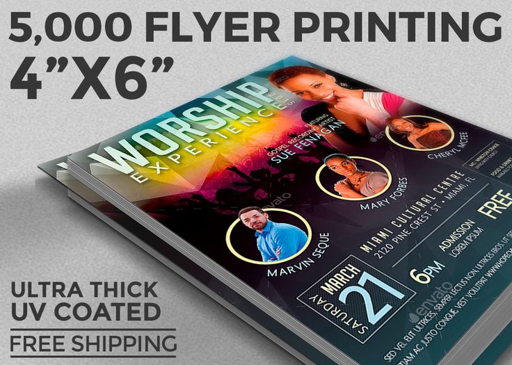 free leaflets printing
