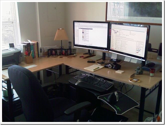 home office setup