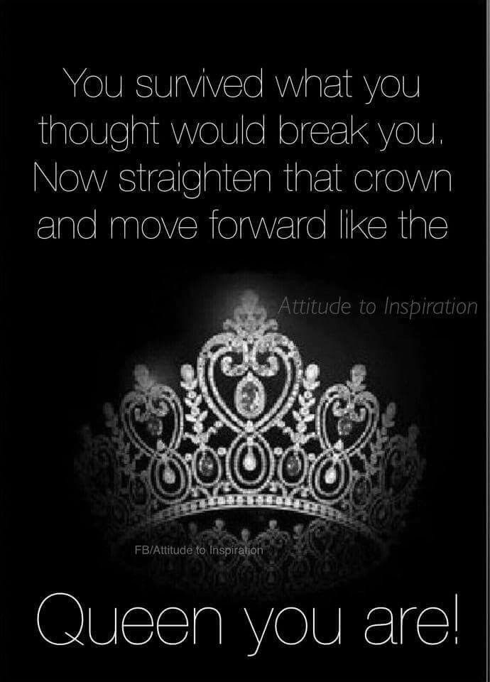 Pin by keshia slate on WordS | Positive attitude quotes, Crown quotes