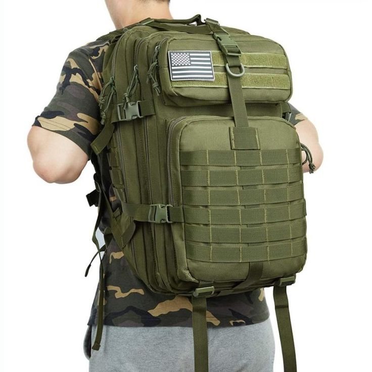 45L Men Army Tactical Large Backpack Waterproof Hiking Camping Hunting Bags 45L Men Army Tactical Large Backpack Waterproof Hiking Camping Hunting Bags