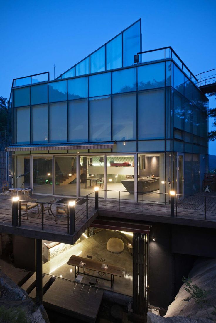 Beautiful South Korean Building Utilizes Unusual Topography To Its Advantage Integrative Architecture At Finest