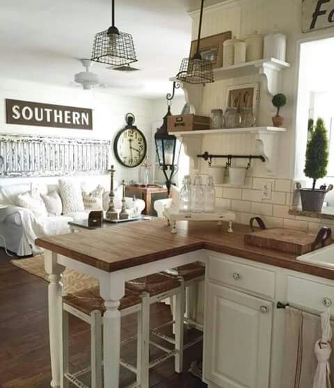 A new house in the Jacobean-style that oozes comfort Country house kitchen, Coun