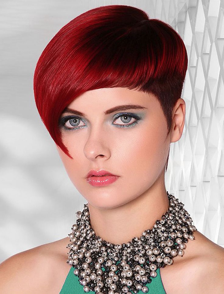 Kurze rote haare