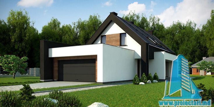 Proiecte Case Cu Mansarda Ieftine 10 Proiect de casa cu parter si mansarda – 220m2 cu terasa de vara si ...