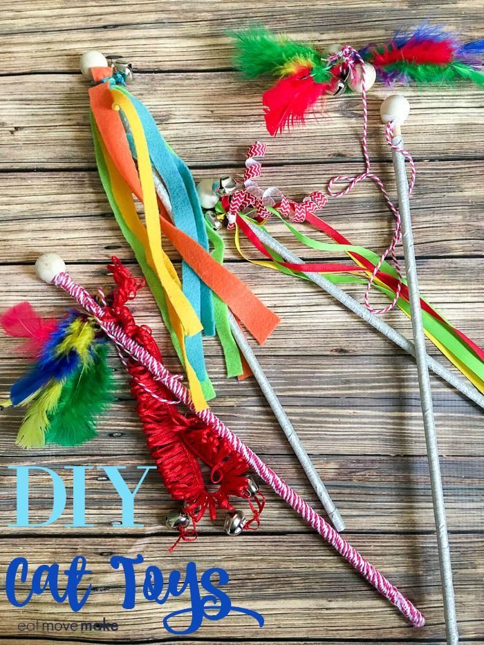 Easy DIY cat toys you can make in less than an hour. Toys for cats help keep the… – Happy Katzen Easy DIY cat toys you can make in less than an hour. Toys for cats help keep the… – Happy Katzen
