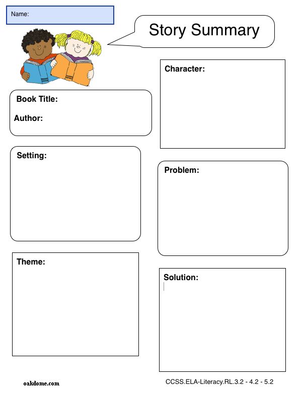 iPad Graphic Organizer - Story Summary - Plain (iPad Pages Template): http://oakdome.com/k5/lesson-plans/iPad-lessons/ipad-common-core-graphic-organizer-story-summary.php