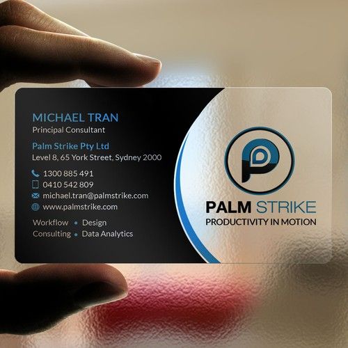 a compelling business card
