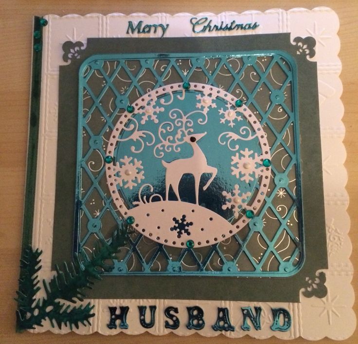 Card Making Ideas Using Tattered Lace Dies Part - 31: This Christmas Card Was Made Using Tonic And Tattered Lace Dies.