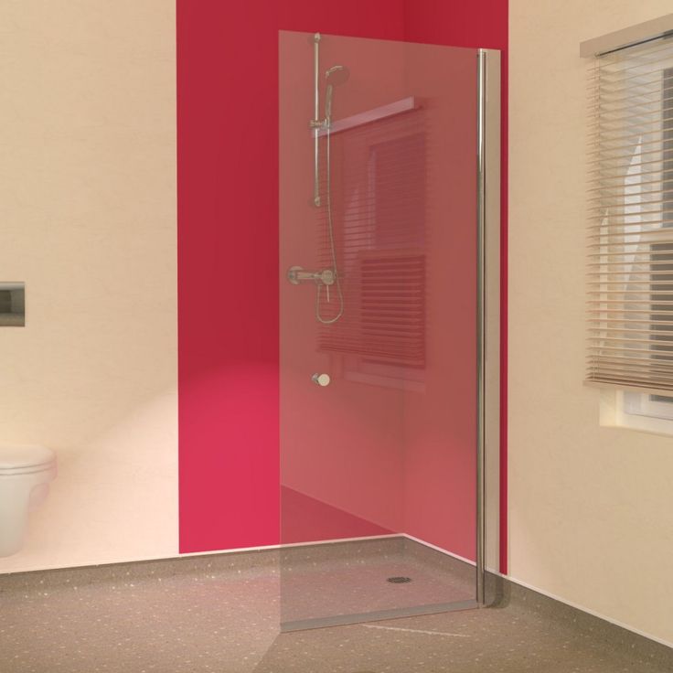 Unishower Hinged Wet Room Screens Unishower Hinged Wet Room Screens