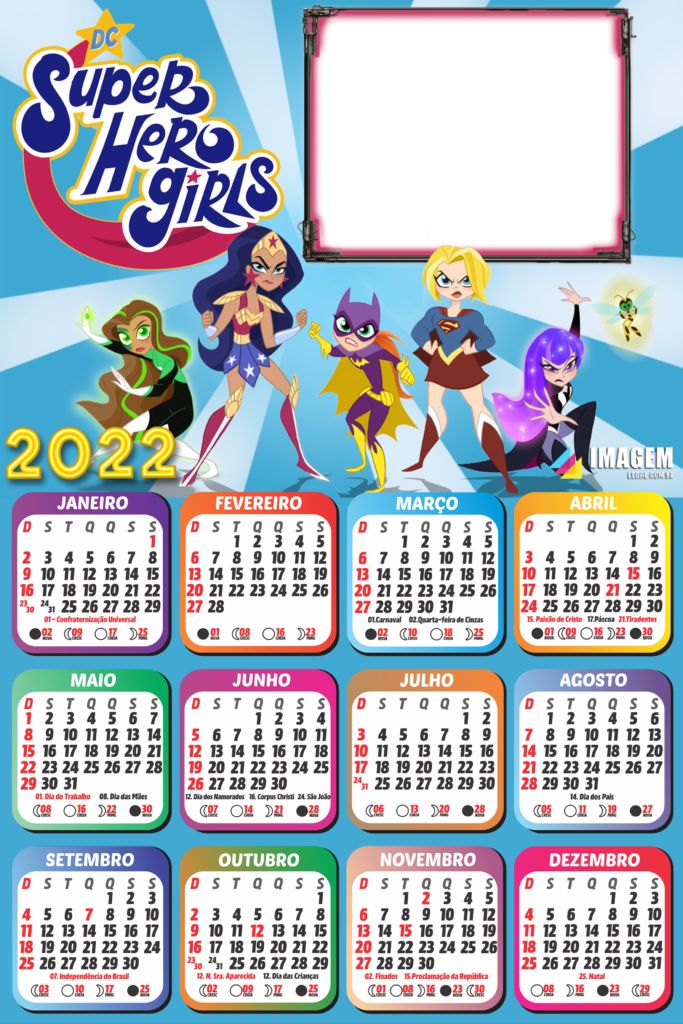 Pin em Calendário 2022