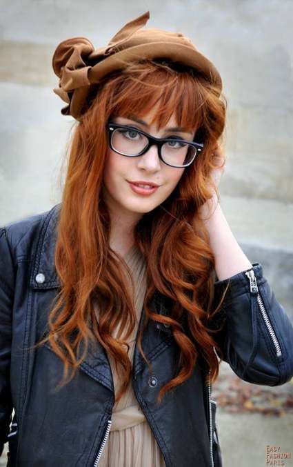 Ponyfrisuren Mit Brille Ponyfrisuren Mit Brille