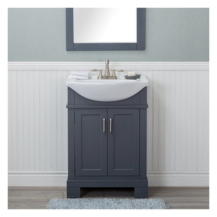 Design House 31 In Vanity In White With Cultured Marble Vanity