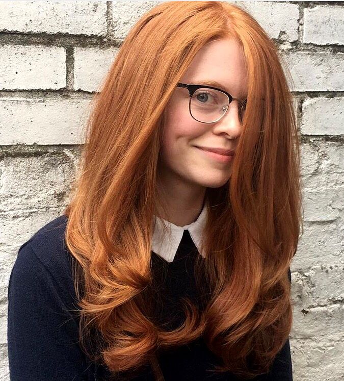 Redhead shorts dickforlily long hair