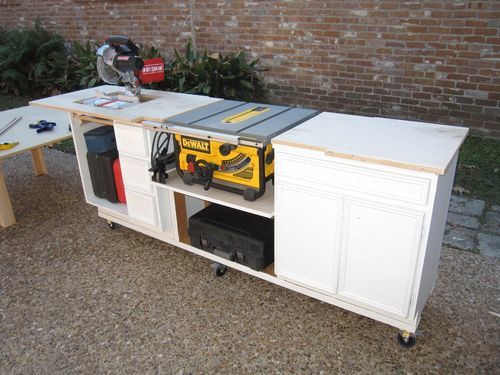 recycling old furnitures 1 recycling a built in desk to workbench