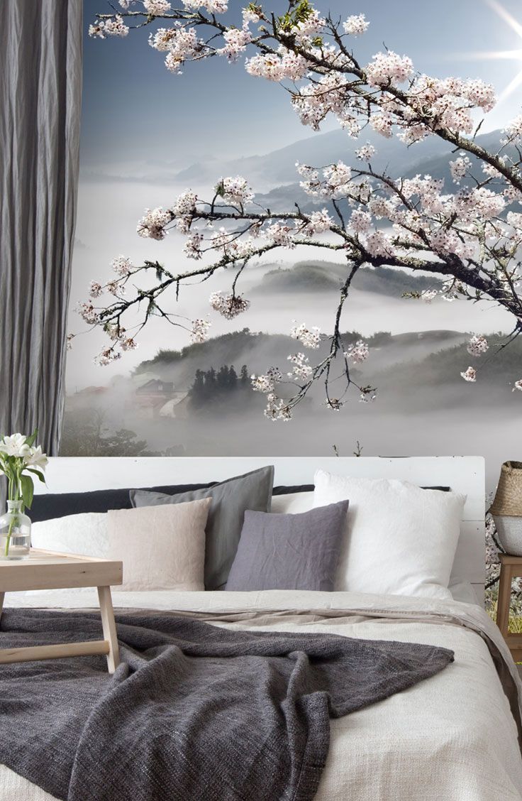 Japanese Walkway Wallpaper Wallsauce Us Feature Wall Bedroom Wallpaper Bedroom Feature Wall Wallpaper Bedroom