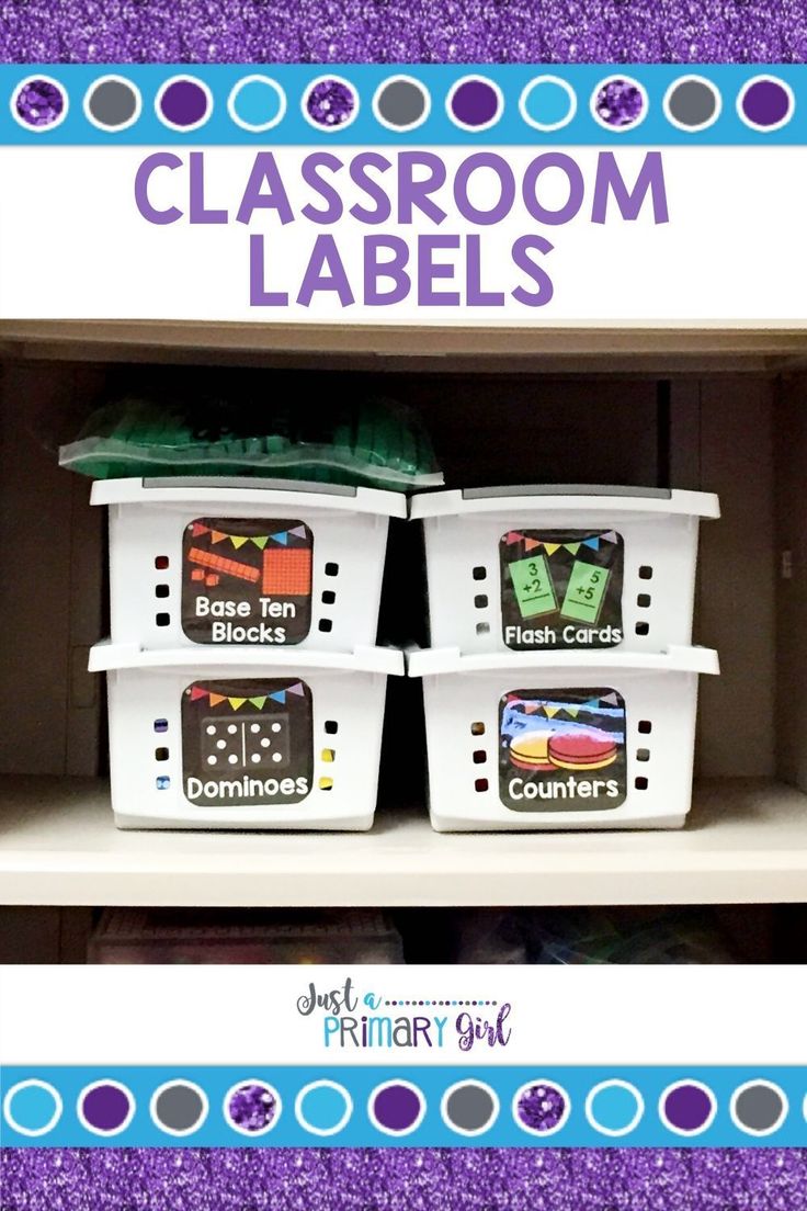 ~*Classroom Labels - BLACK & {Editable} THE BUNDLE | Classroom labels, Classroom organization ...