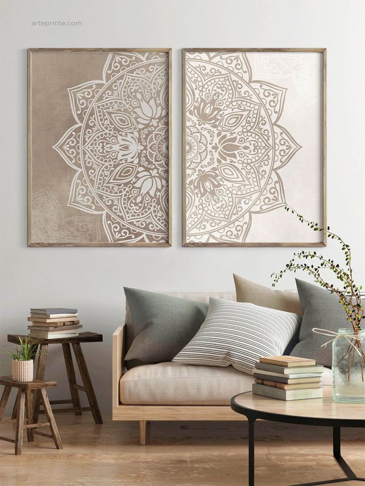 Original Beige Taupe Mandala Wall Art Set Of 2 Printable In 2021 Decor Living Room - Wall Decor Sets For Living Room Original Beige Taupe Mandala Wall Art Set Of 2 Printable In 2021 Decor Living Room - Wall Decor Sets For Living Room